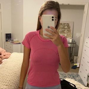 Pink Lululemon top